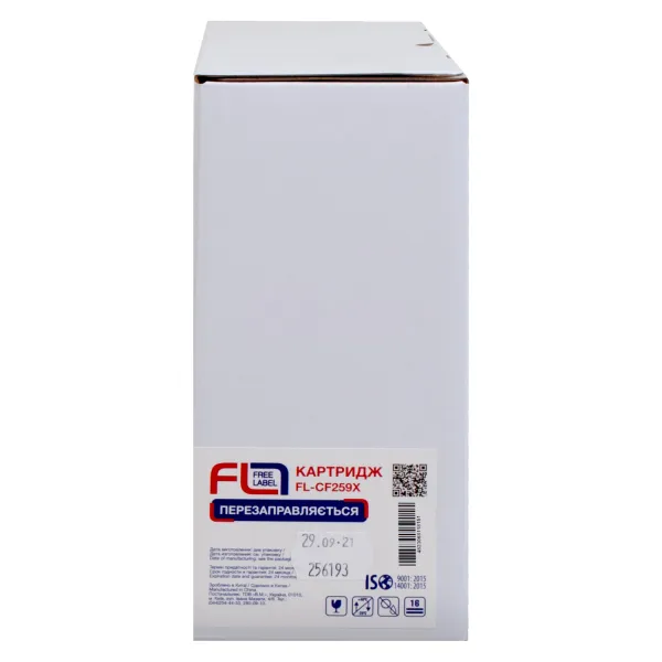 Картридж совместимый HP 59X (CF259X) Free Label (FL-CF259X) - Фото 2