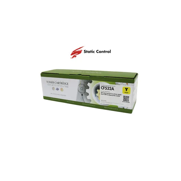 Картридж совместимый HP 205A (CF532A) желтый SCC (002-01-SF532A)