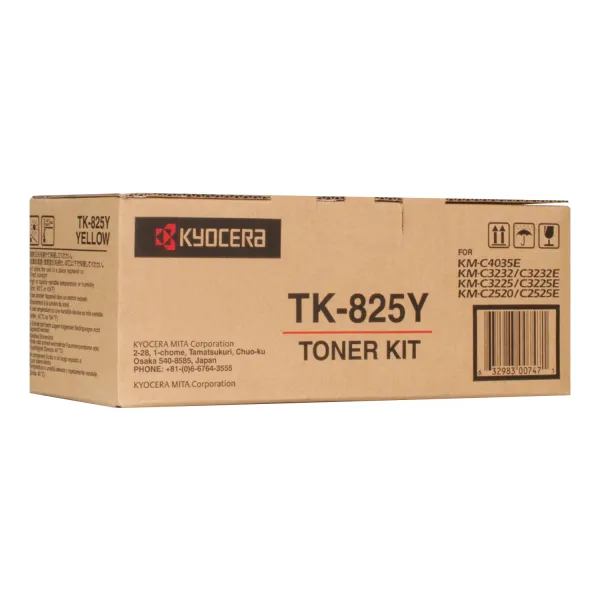 Тонер-картридж TK-825 желтый Kyocera Mita (1T02FZAEU0)