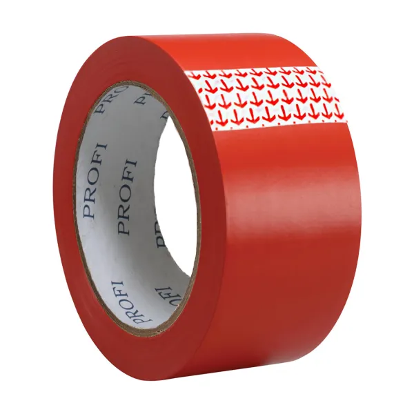 Скотч упаковочный 40мкм*48мм*66м, красный, акриловый, цена за 72шт