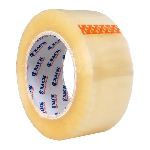 Скотч пакувальний 40мкм*48мм*160м, прозорий, посилений клейовий шар