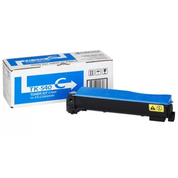 Тонер-картридж TK-540C голубой Kyocera Mita (1T02HLCEU0)