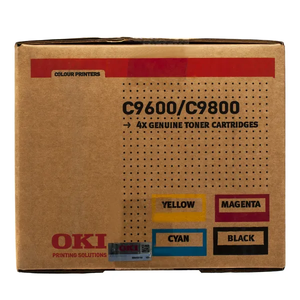 Тонер-картридж C9600 CMYK Oki (43112702) - Фото 2