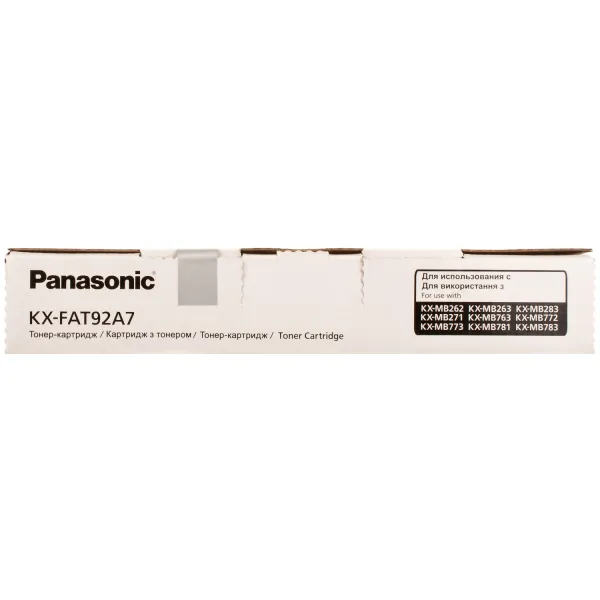 Тонер-картридж KX-FAT92A Panasonic (KX-FAT92A7) - Фото 3