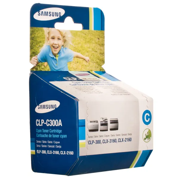 Тонер-картридж CLP-C300A голубой Samsung