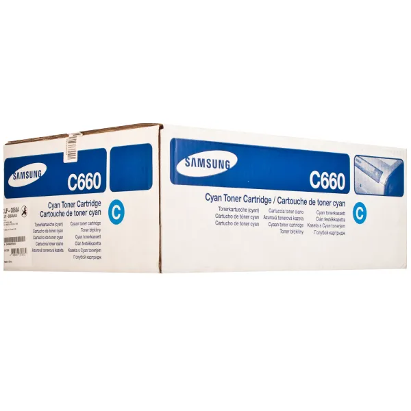 Тонер-картридж CLP-C660A голубой Samsung