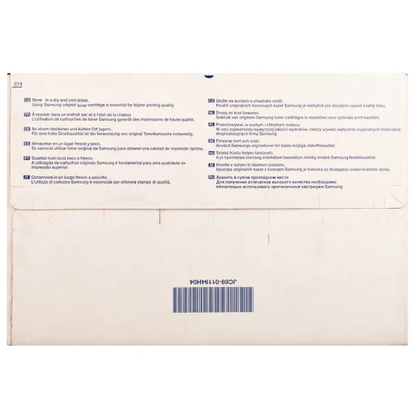 Тонер-картридж CLP-C660A голубой Samsung - Фото 7