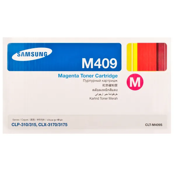 Тонер-картридж CLT-M409S пурпурный Samsung (SU274A) - Фото 3