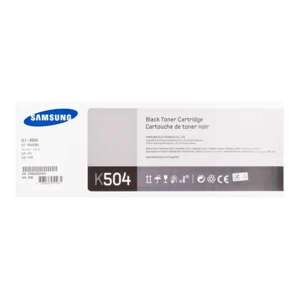 Тонер-картридж CLT-K504S чорний Samsung - Фото 5