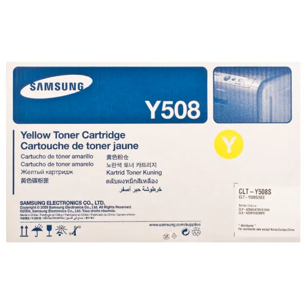 Тонер-картридж CLT-Y508S жовтий Samsung (SU544A) - Фото 5