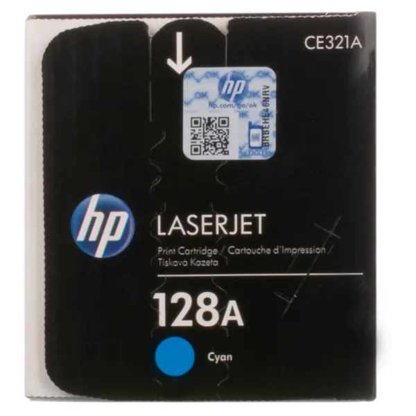 Картридж 128A блакитний HP (CE321A) - Фото 3