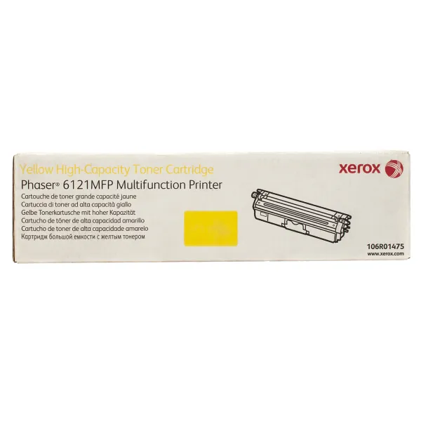 Тонер-картридж Phaser 6121MFP желтый, max Xerox (106R01475)