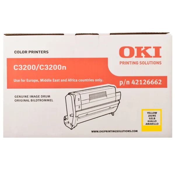 Драм-картридж C3200 желтый Oki (42126662) - Фото 2