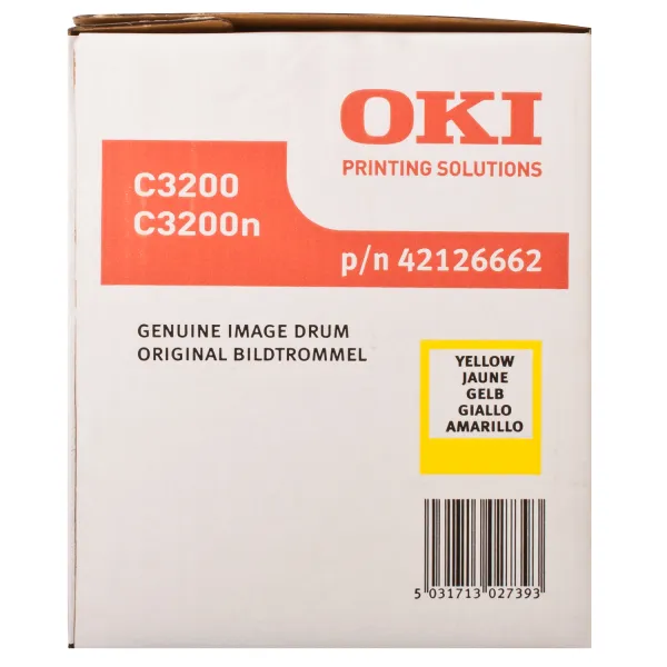 Драм-картридж C3200 желтый Oki (42126662) - Фото 4