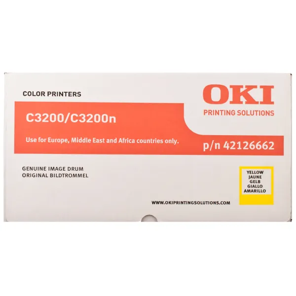 Драм-картридж C3200 желтый Oki (42126662) - Фото 5