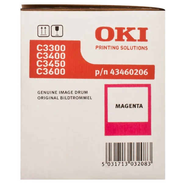 Драм-картридж C33_C34 пурпурный Oki (43460206) - Фото 5