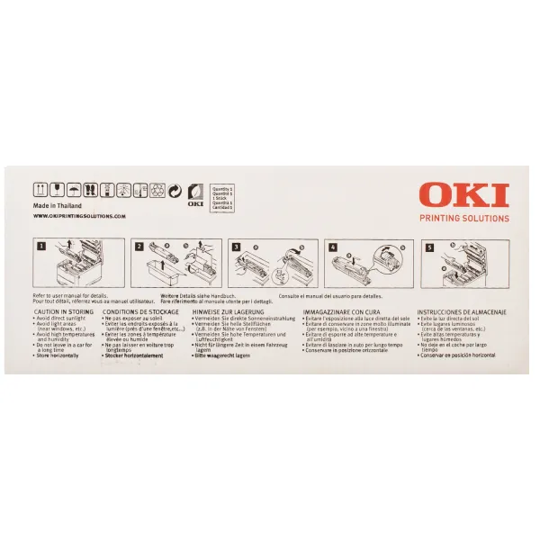 Драм-картридж C33_C34 пурпурный Oki (43460206) - Фото 4