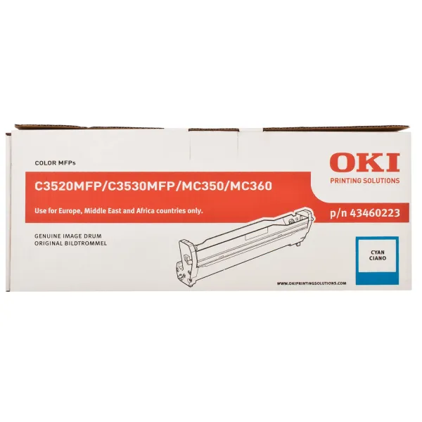 Драм-картридж C3520 блакитний Oki (43460223) - Фото 4