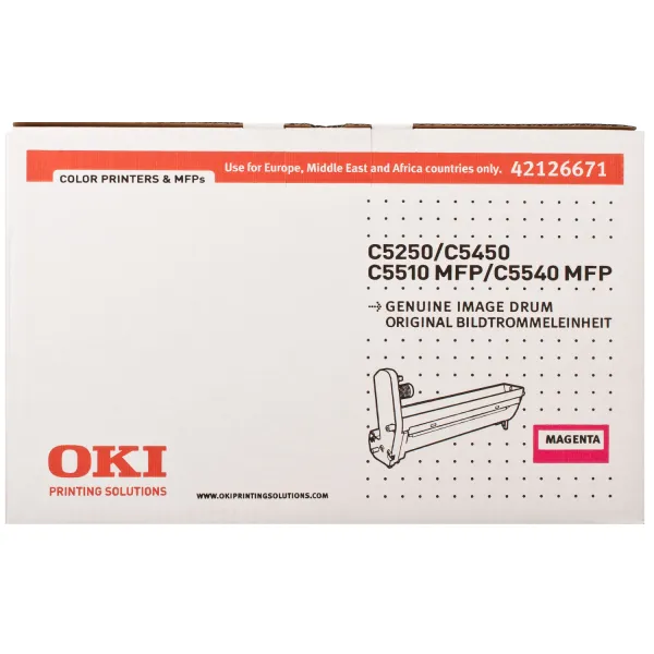 Драм-картридж C5250 пурпуровий Oki (42126671) - Фото 2