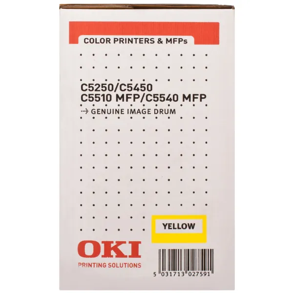 Драм-картридж C5250 желтый Oki (42126670) - Фото 5