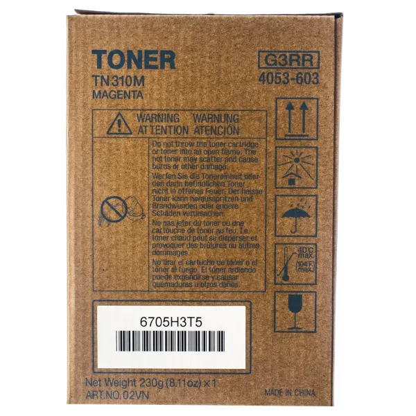 Тонер-картридж TN-310M пурпуровий Konica Minolta (4053603) - Фото 3