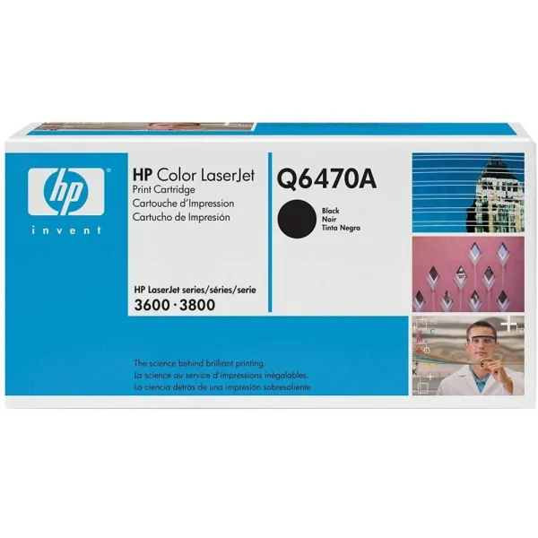 Картридж 501A черный HP (Q6470A) - Фото 2