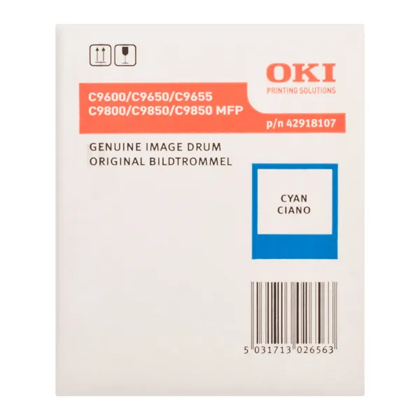 Драм-картридж C9600 блакитний Oki (42918107) - Фото 4