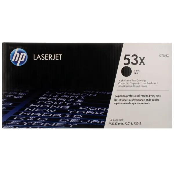 Картридж 53X чорний HP (Q7553X) - Фото 2