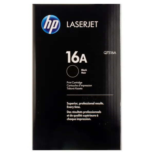 Картридж 16A черный HP (Q7516A) - Фото 5