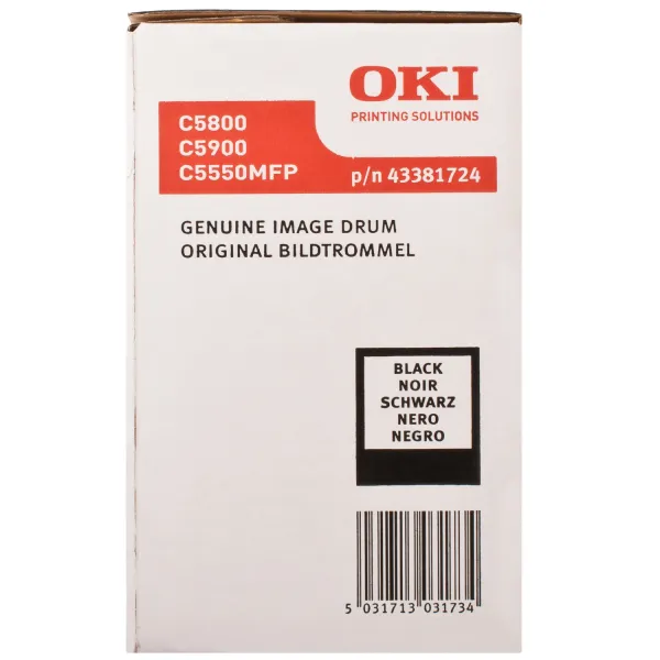 Драм-картридж C58_59 чорний Oki (43381724) - Фото 4