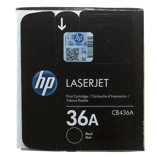 Картридж 36A черный HP (CB436A) - Фото 2
