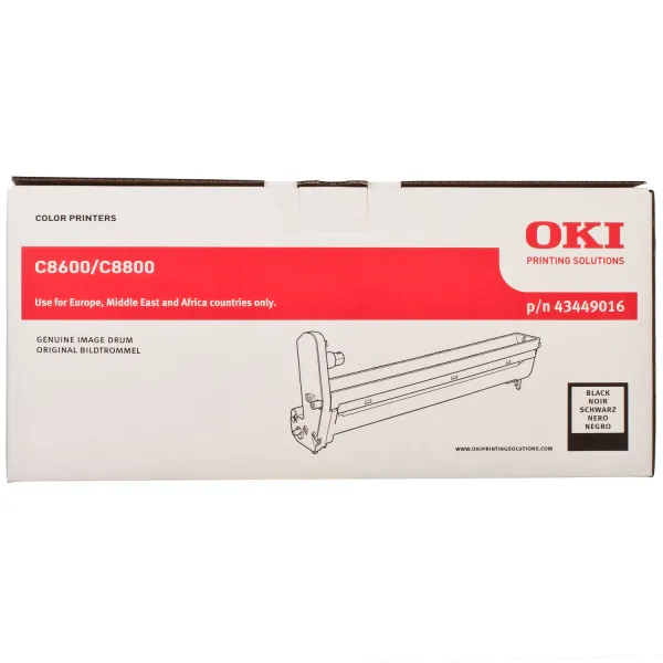 Драм-картридж C8600 чорний Oki (43449016) - Фото 4