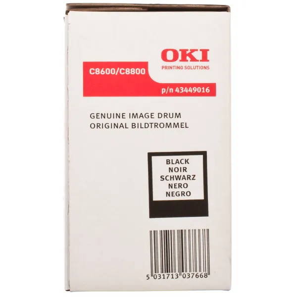 Драм-картридж C8600 чорний Oki (43449016) - Фото 3