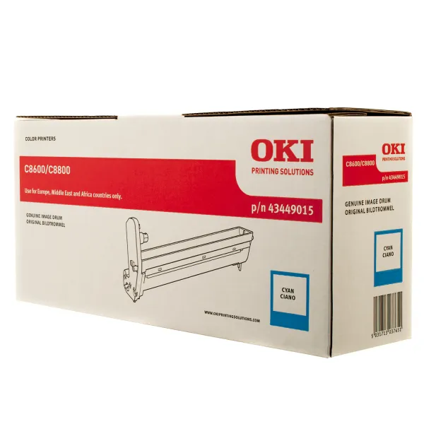 Драм-картридж C8600 блакитний Oki (43449015) - Фото 2