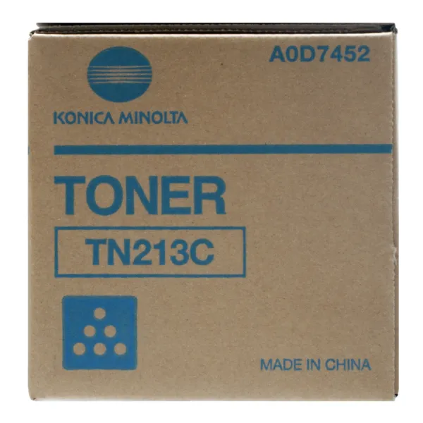 Тонер-картридж TN-213C блакитний Konica Minolta (A0D7452) - Фото 2