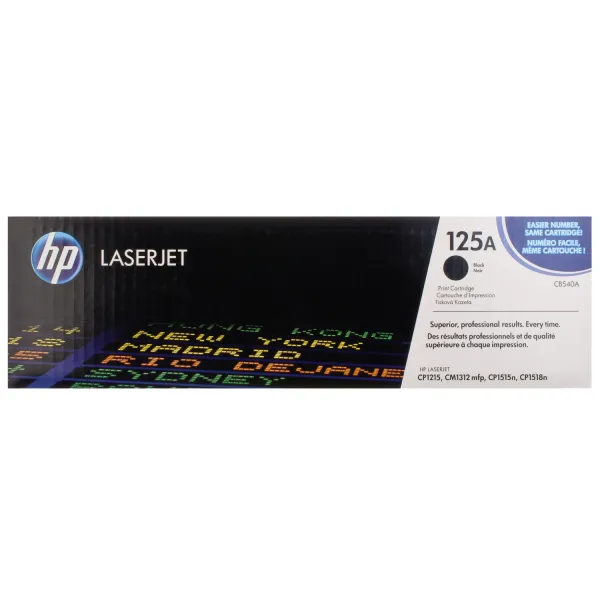 Картридж 125A черный HP (CB540A) - Фото 6
