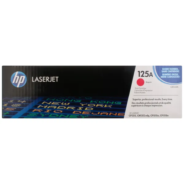 Картридж 125A пурпурный HP (CB543A) - Фото 2