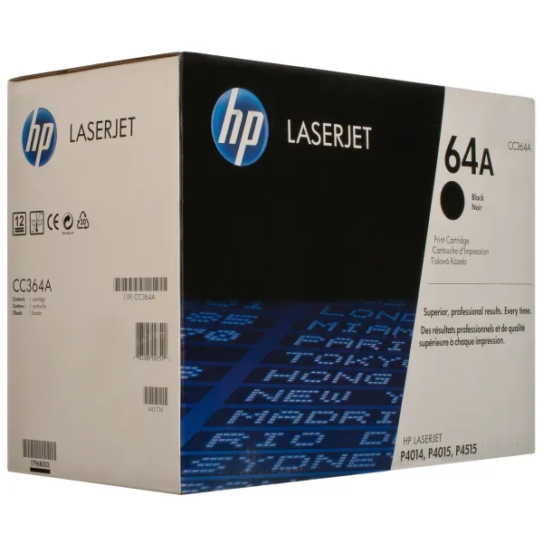 Картридж 64A черный HP (CC364A)