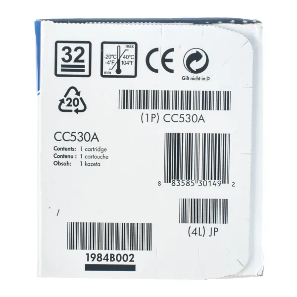 Картридж 304A черный HP (CC530A) - Фото 3