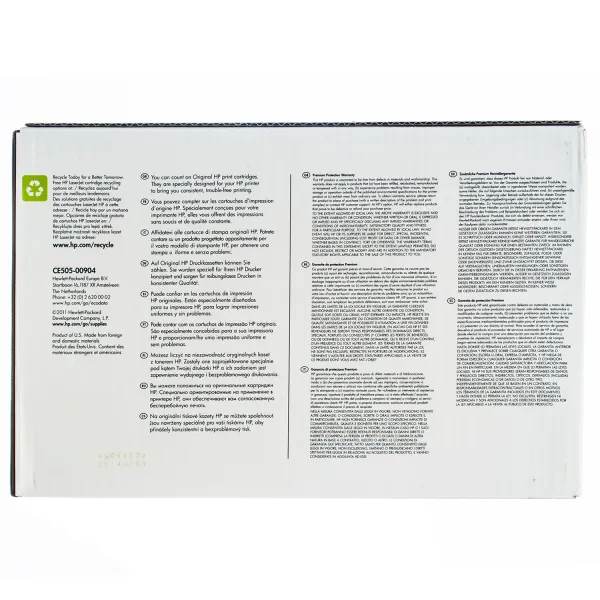 Картридж 05X черный HP (CE505X) - Фото 5