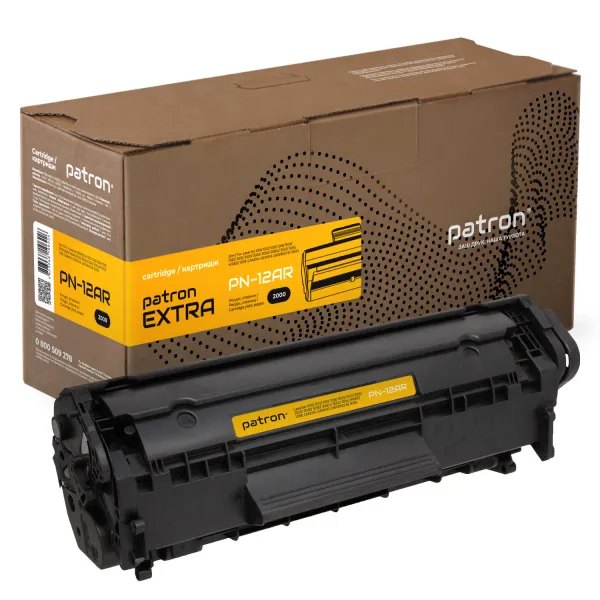 Картридж совместимый HP 12A (Q2612A) Extra Patron (PN-12AR)