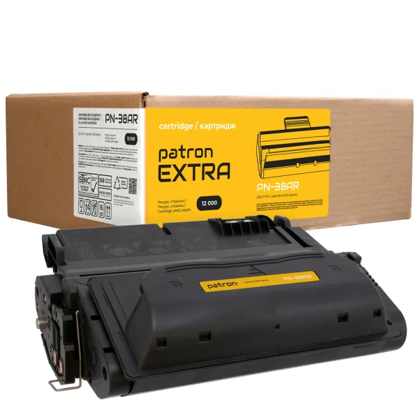Картридж совместимый HP 38A (Q1338A) Extra Patron (PN-38AR)