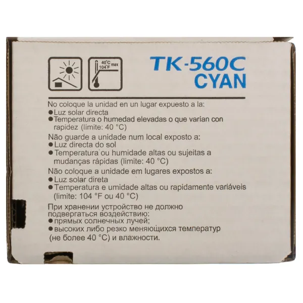 Тонер-картридж TK-560 голубой Kyocera Mita (1T02HNCEU0) - Фото 4