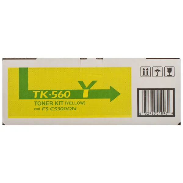 Тонер-картридж TK-560 желтый Kyocera Mita (1T02HNAEU0) - Фото 5