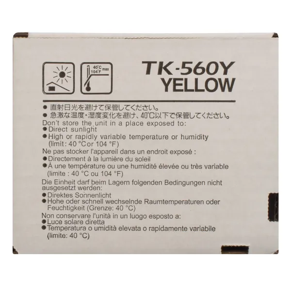 Тонер-картридж TK-560 желтый Kyocera Mita (1T02HNAEU0) - Фото 4