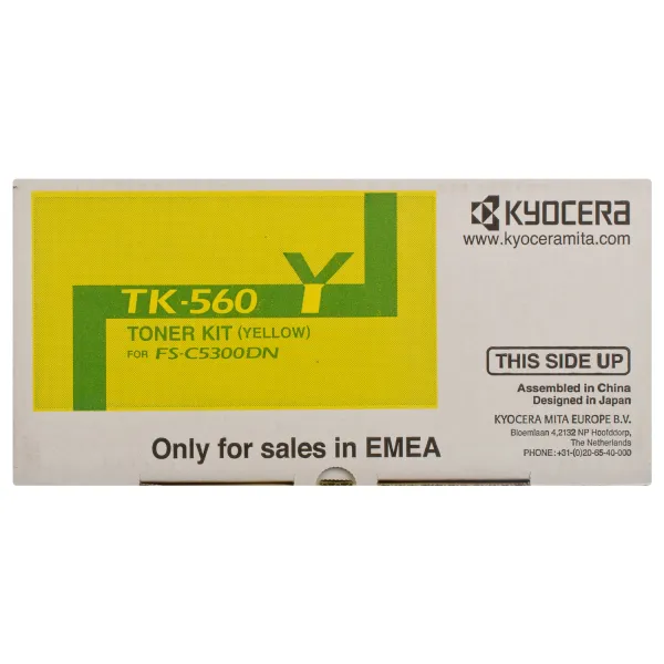 Тонер-картридж TK-560 желтый Kyocera Mita (1T02HNAEU0) - Фото 2