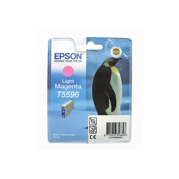 Картридж T559640 светло пурпурный Epson (C13T55964010)