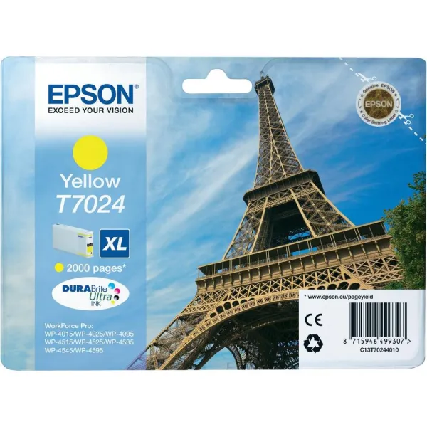 Картридж C13T70244010 желтый Epson XL