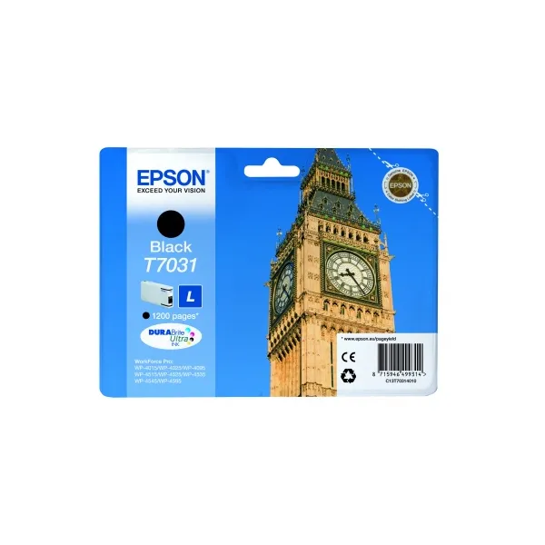 Картридж C13T70314010 черный Epson L