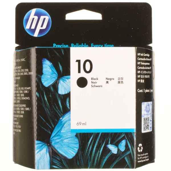 Картридж №10 чорний HP (C4844A) - Фото 3